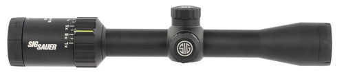 Sig Sauer Electro-Optics SOW32202 Whiskey3 2-7x 32mm Obj 47.10-13.75 ft @ 100 yds FOV 1 Tube Black Finish BDC-1 Quadplex (SFP)