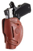 1791 Gunleather 3WH1CBRA 3 Way Brown Leather OWB 1911 3-4 Ambidextrous Hand