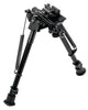 Truglo  Tac-Pod Pivot Bipod Black 9-13 with Sling Stud Adapter