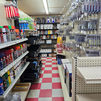 Hardware and supplies inside of United Supply Inc.