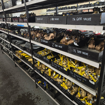 Hardware and supplies inside of United Supply Inc.