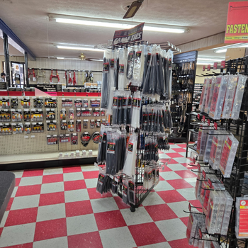 Hardware and supplies inside of United Supply Inc.