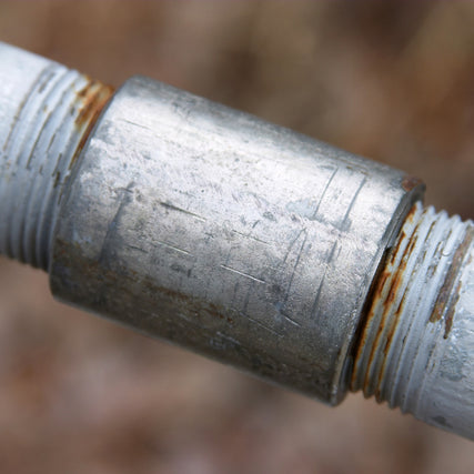 Pipe FittingsA close-up of a pipe fitting.