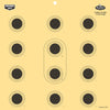 Birchwood Casey 35024 Dirty Bird 10 Meter Air Rifle Target Bullseye Hanging Tagboard Target 12 12 Per Pack