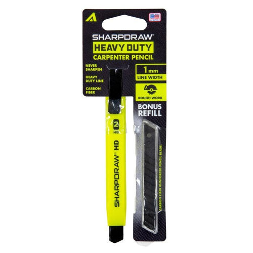 C.H. Hanson Sharpdraw®-HD Carpenter Pencil w/ Refill