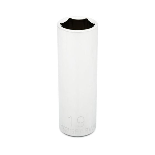 GearWrench 1/2 Drive 6 Point Deep Metric Socket 18mm